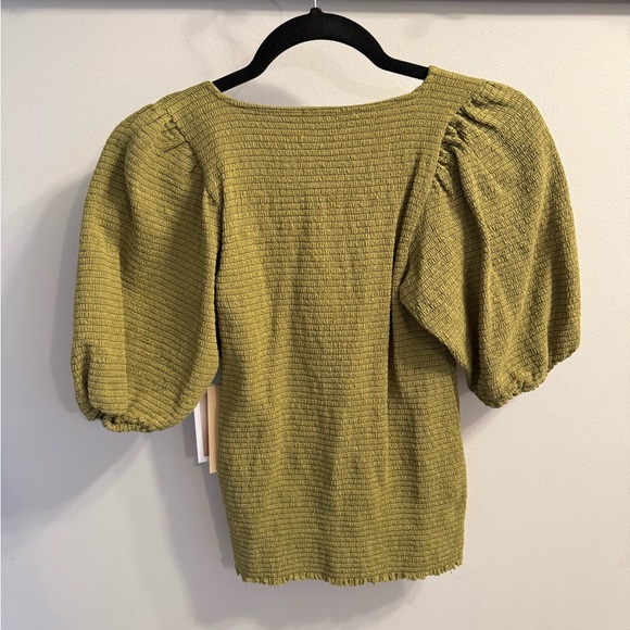 NATION LTD Bianca 80’s Smocked Tee - Picture 4 of 7